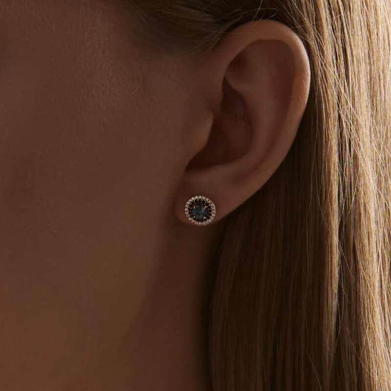 Midnight Bloom Earrings - Image 2