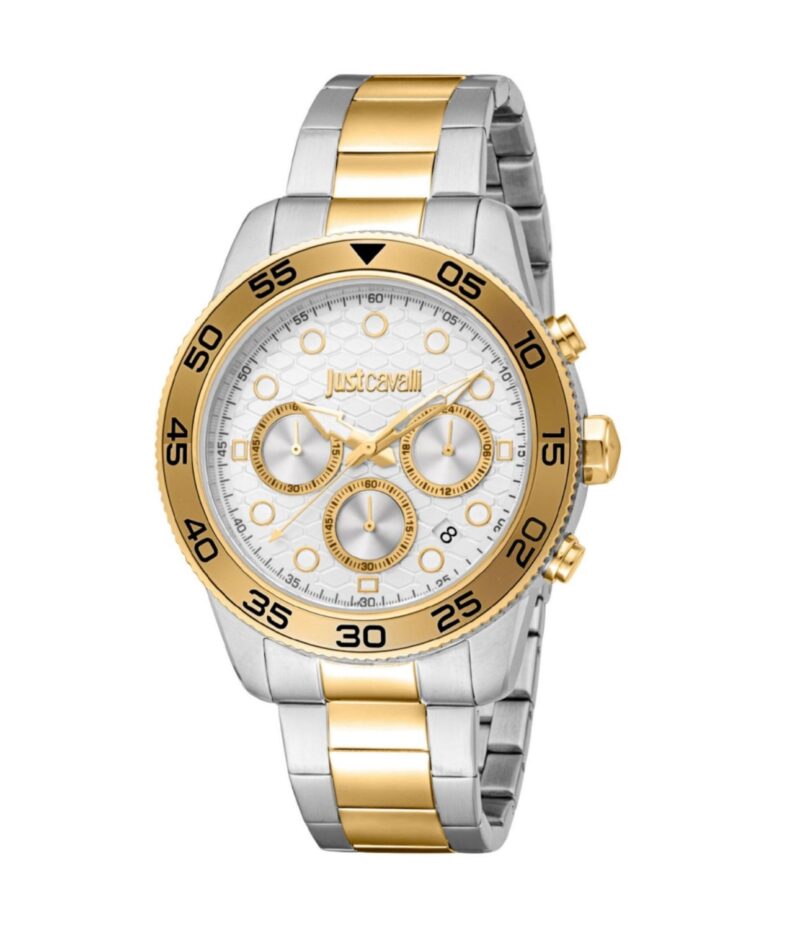Just Cavalli Men's Two-Tone Chronograph Watch