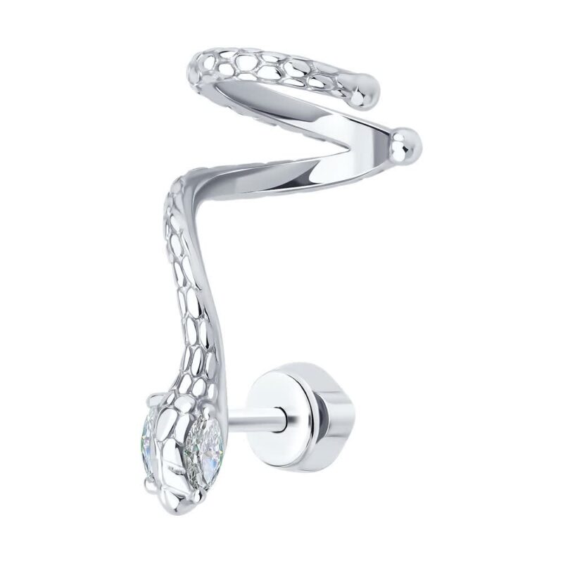 Snake-shaped ear cuff - Image 2