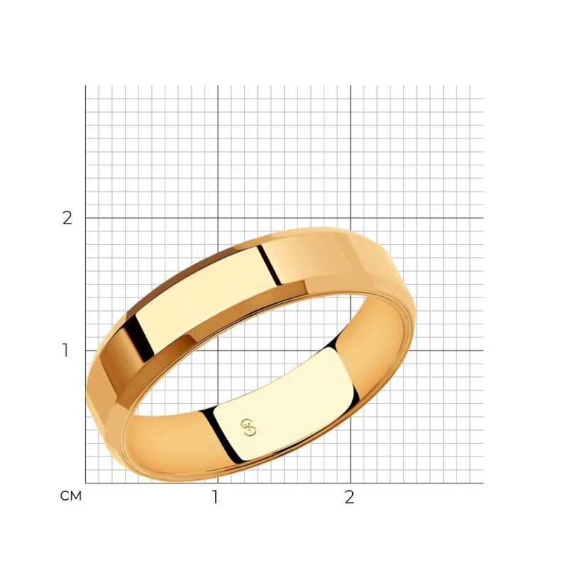 Wedding ring made of gold, comfort fit, 4.5 mm - Image 7