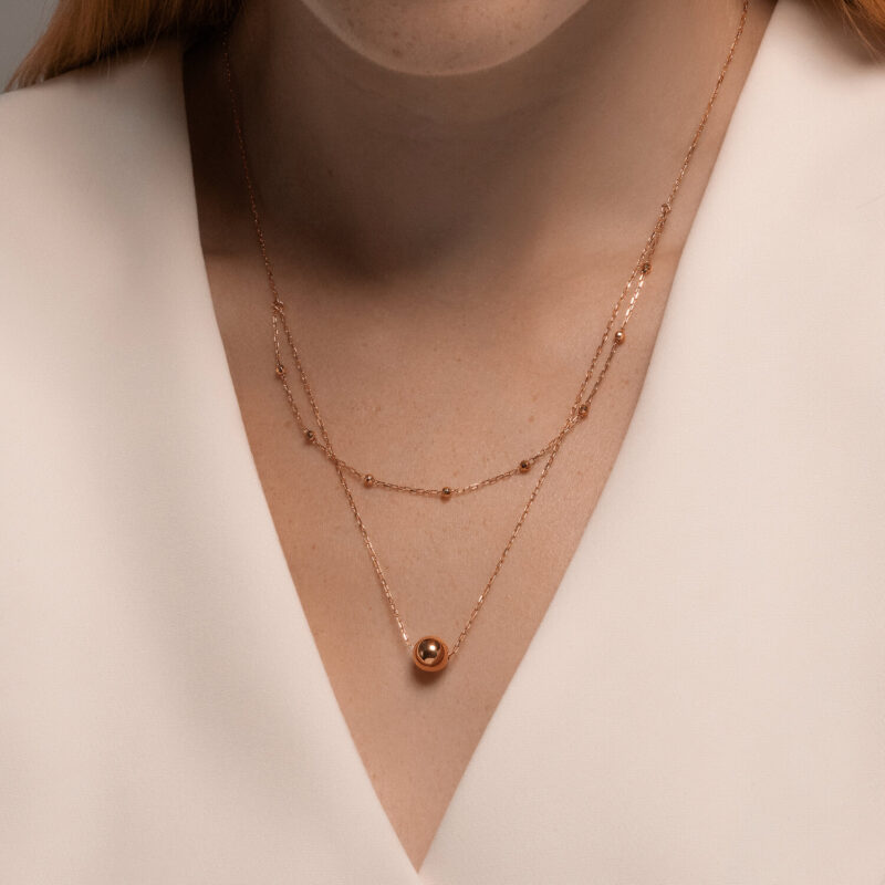 Layered Luster Necklace - Image 2