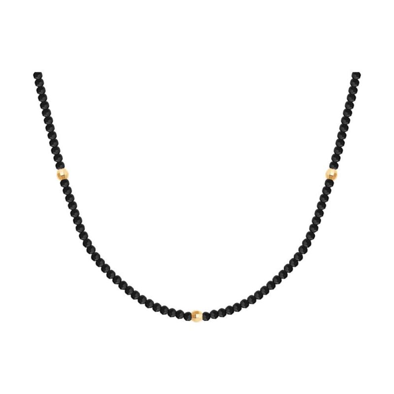 Obsidian Spinel Glow Necklace