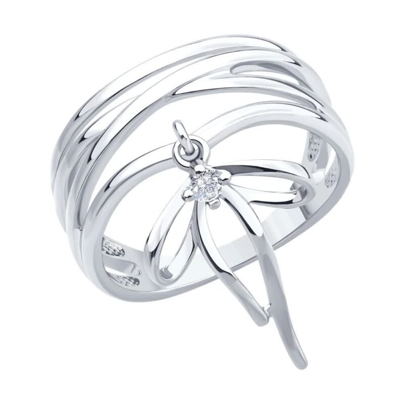 Dewdrop Interlace Ring