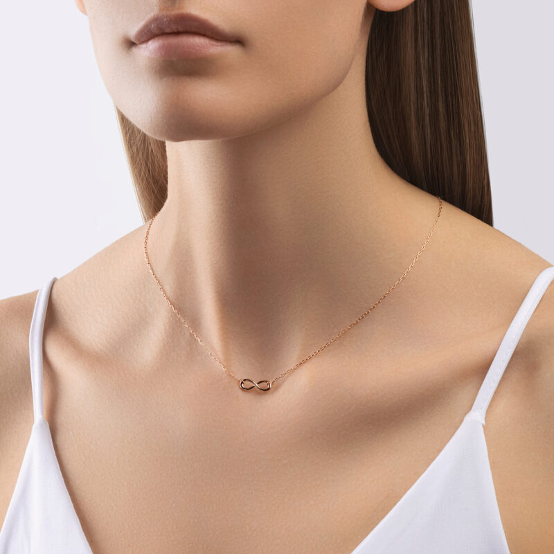 Gold Lariat Necklace - Image 3