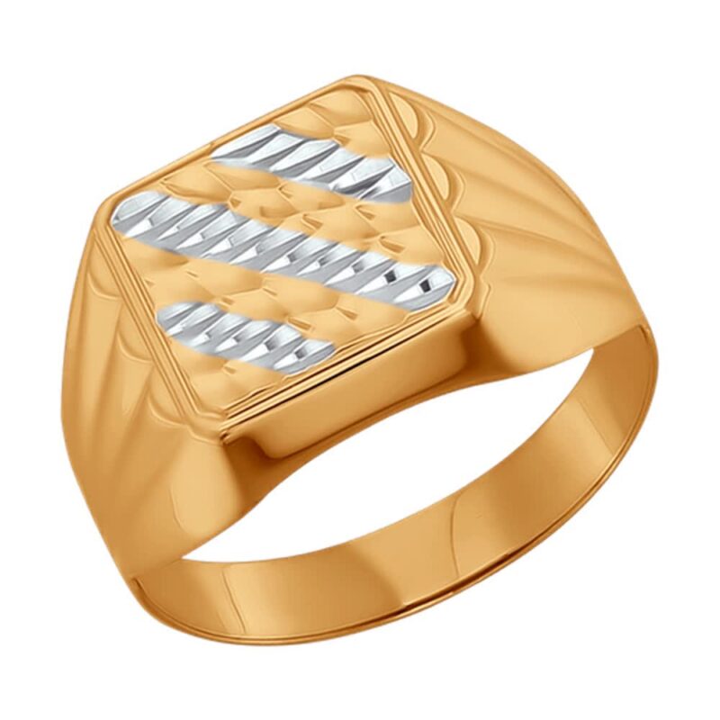 Apollo Textured Signet Ring