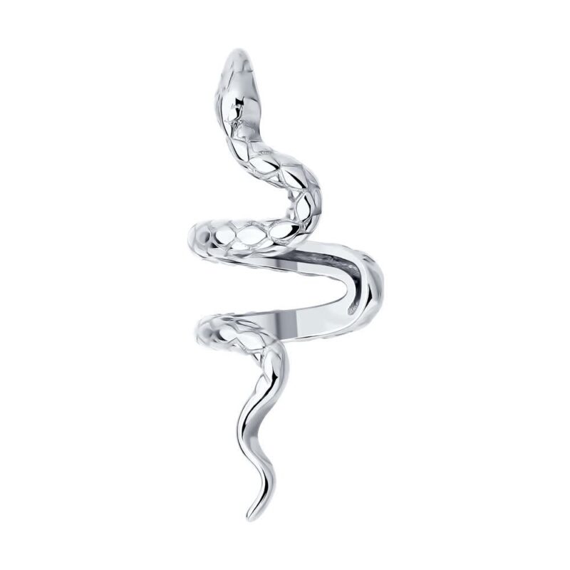 Serpent Spiral Ear Cuff