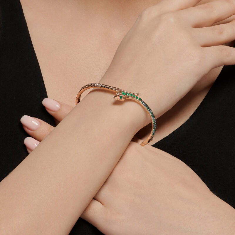 Forest & Ocean Gold Bracelet - Image 3