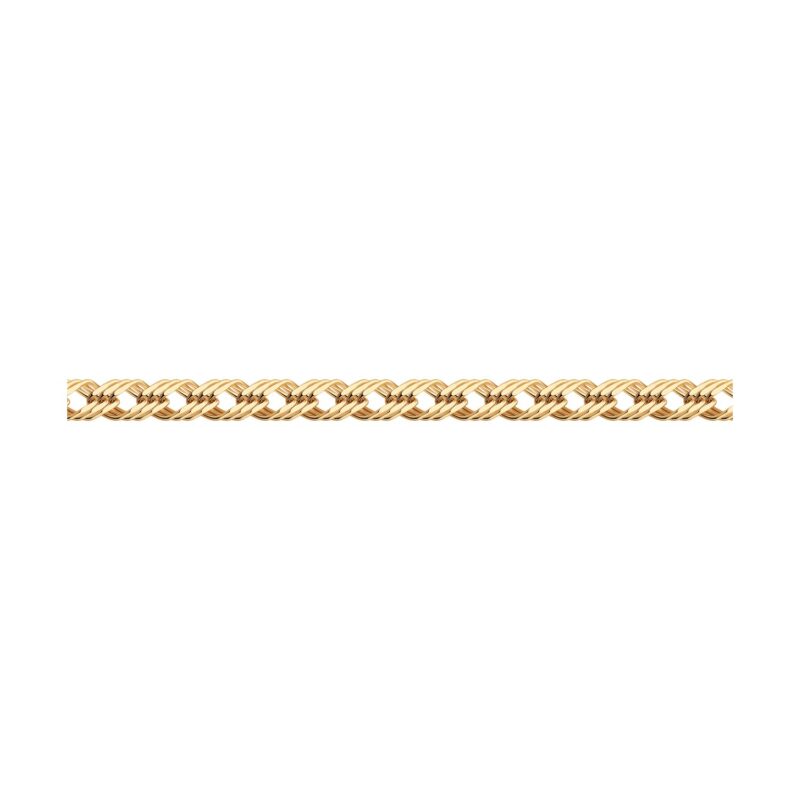 Lustrous Gold Triple Rhombus Weave Bracelet - Image 3