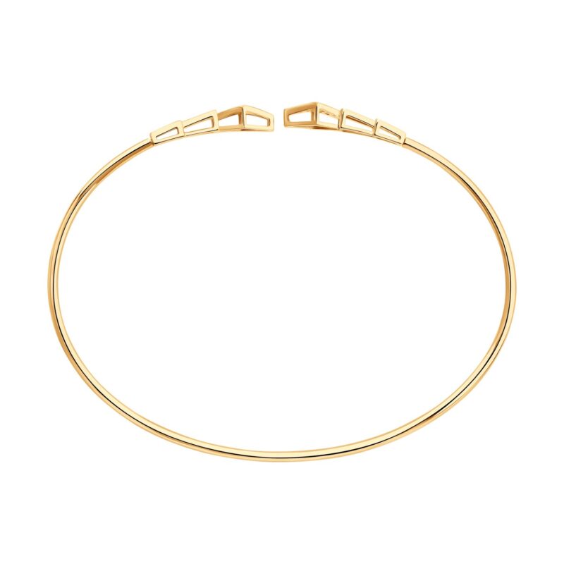 Geometric Diamond Flex Cuff Bracelet - Image 2