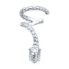 Snake-shaped ear cuff