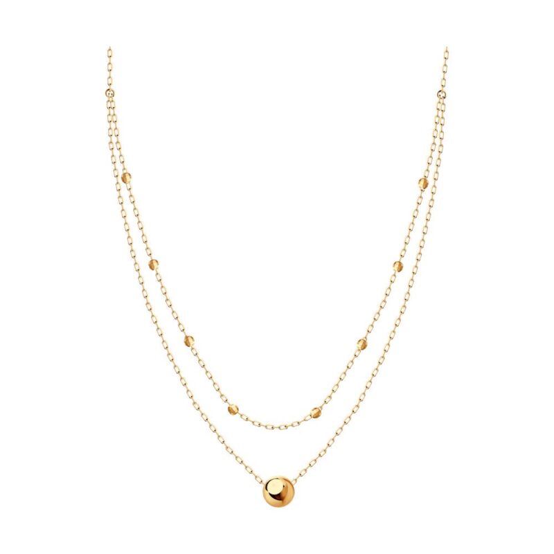 Layered Luster Necklace