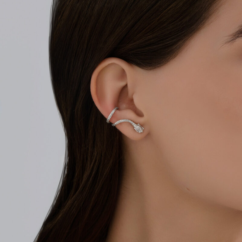 Snake-shaped ear cuff - Image 4