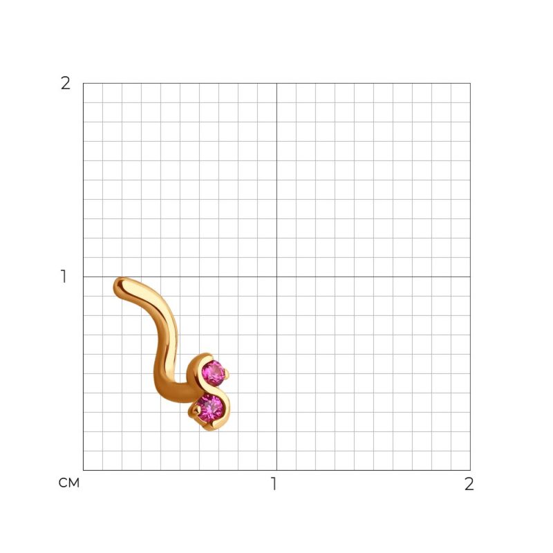 Eternal Bloom Nose Stud - Image 3