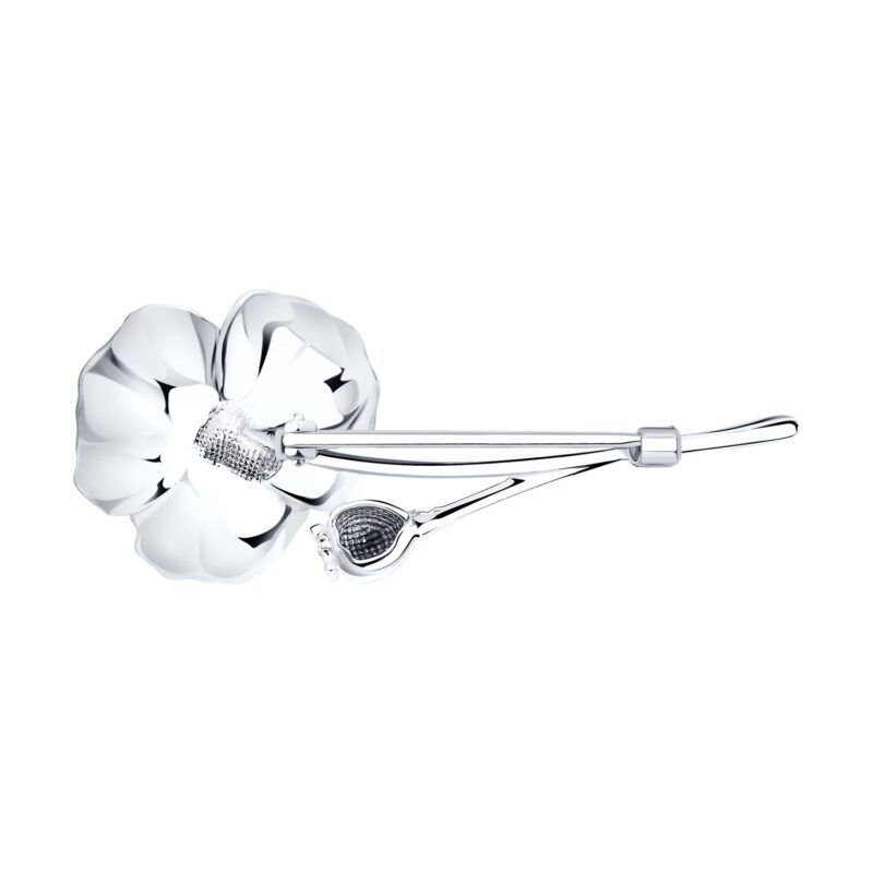 Scarlet Bloom Brooch - Image 2