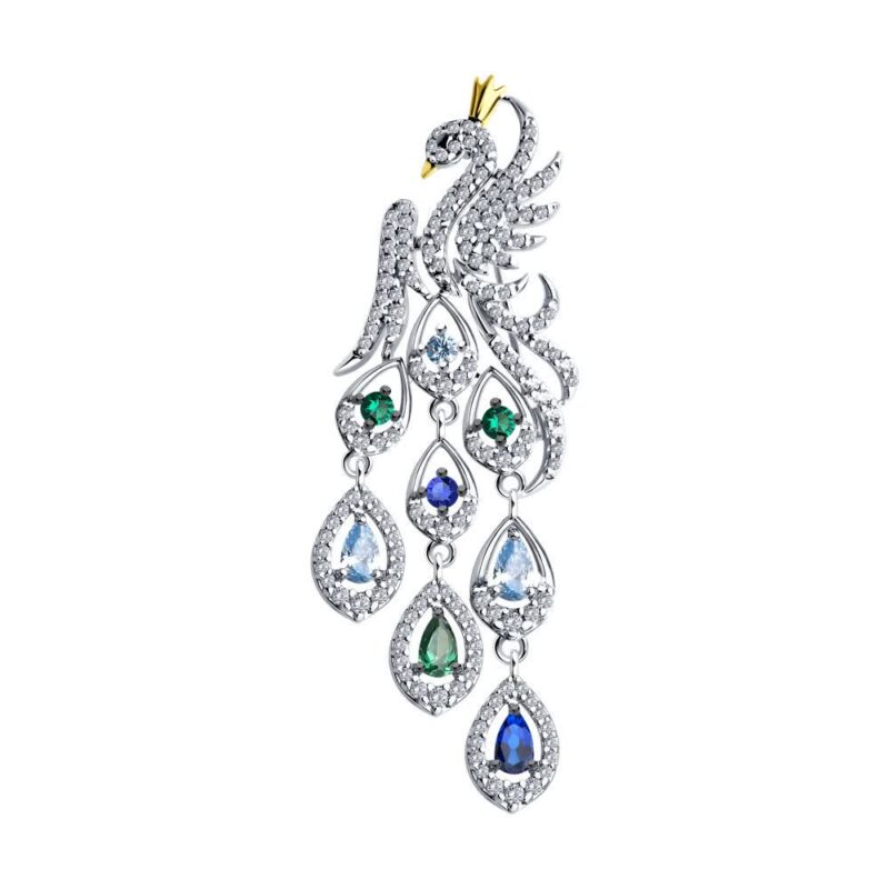Radiant Plumage Brooch