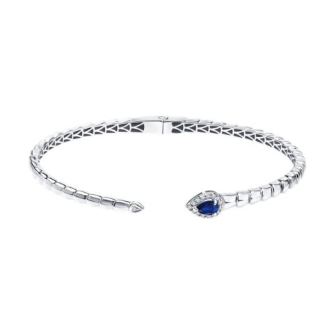 Crown Jewel Sapphire & Diamond Bracelet