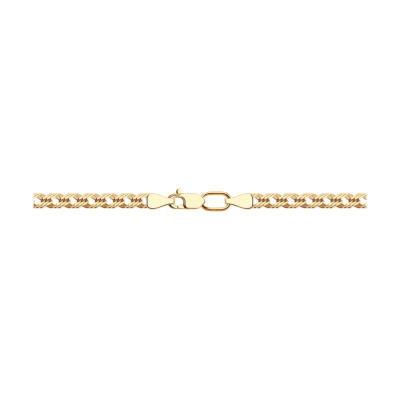 Gold Triple Rhombus Weave Bracelet - Image 2