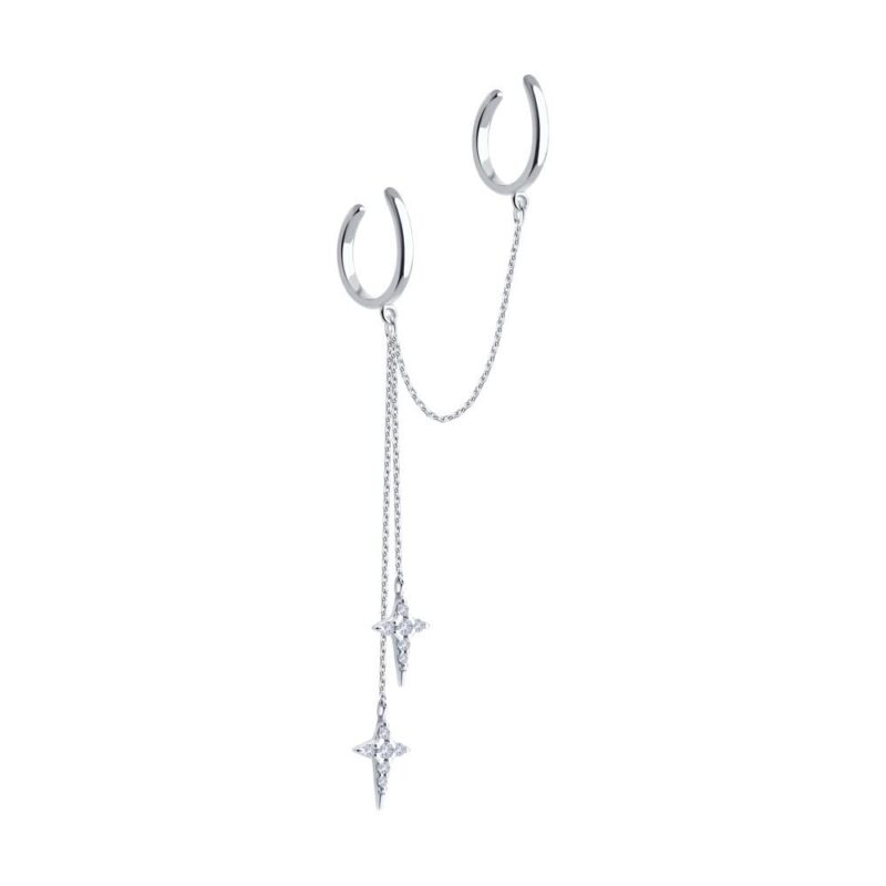 Celestial Drape Star Earring