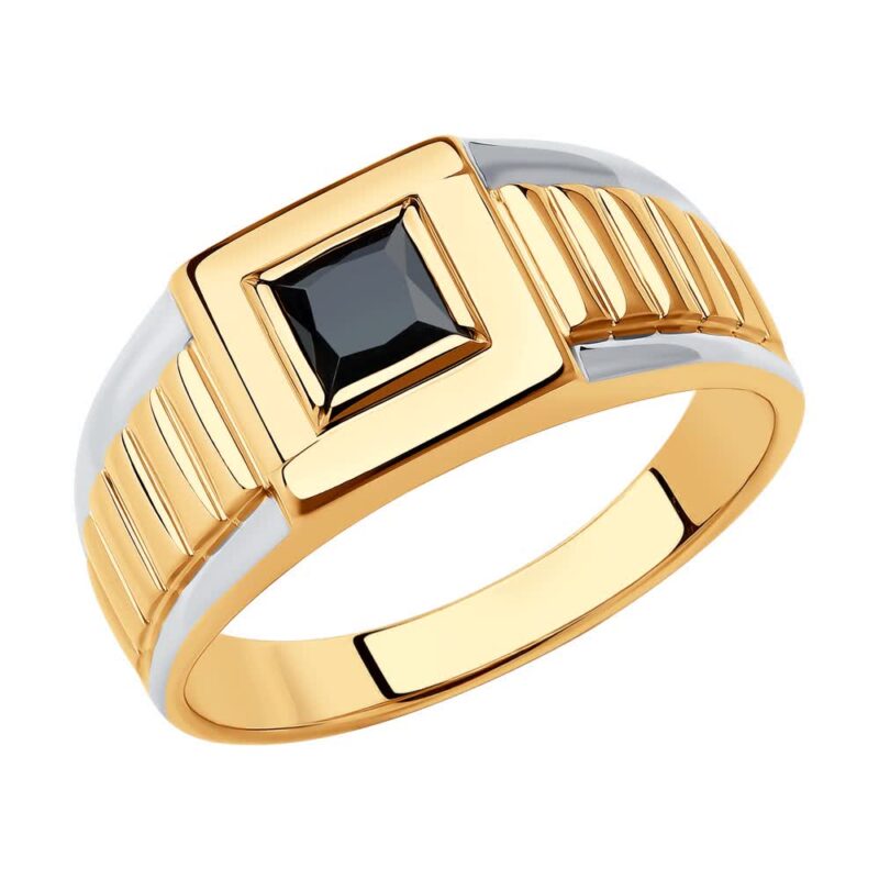 Obsidian Crest Ring