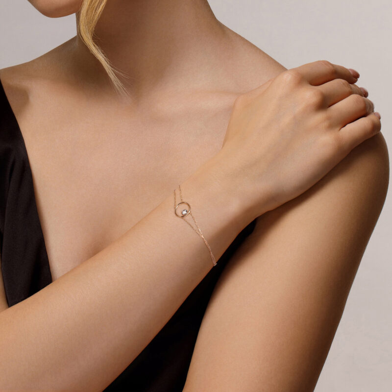 Orbit Diamond Chain Bracelet - Image 4