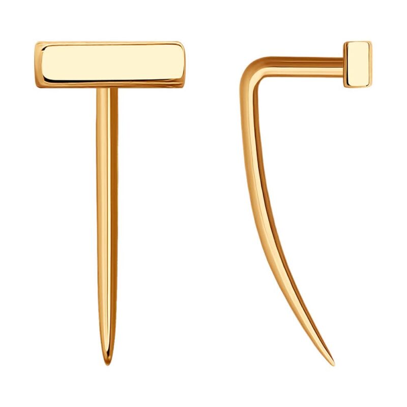 The Aurum Edge Studs