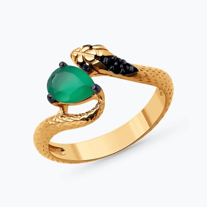 Ouroboros Agate Ring - Image 2