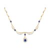 Sapphire Étoile Necklace