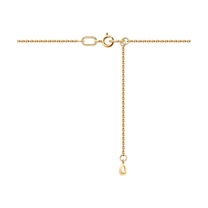 Marquise Garnet V-Necklace - Image 2