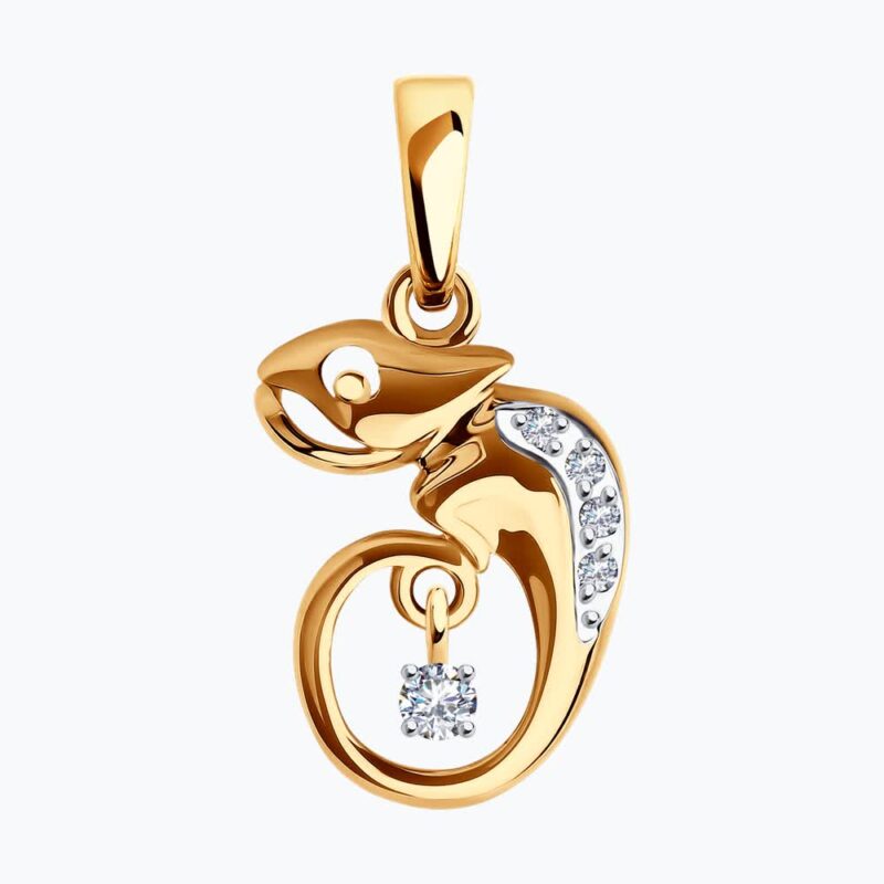 Golden Chameleon Elegance
