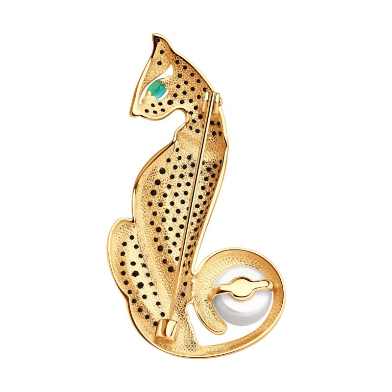 Noir Félin Brooch - Image 2