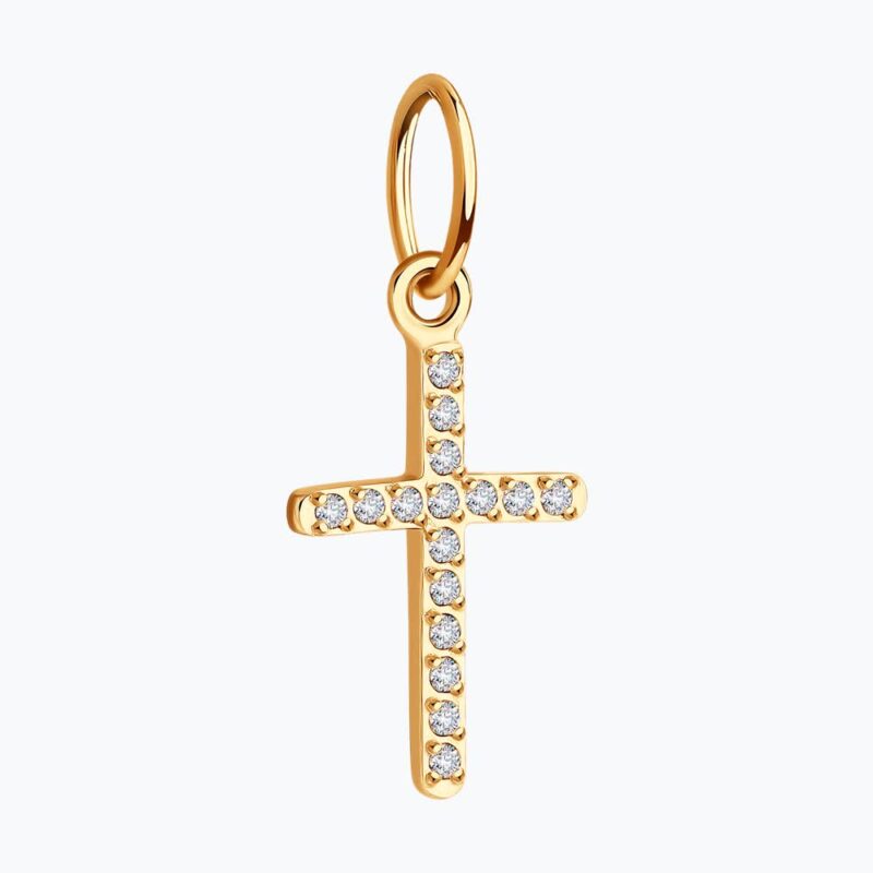 Minimalist Cross Pendant - Image 2
