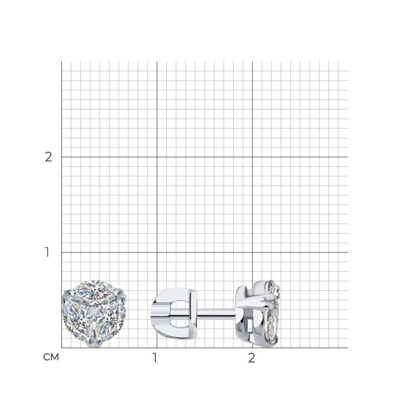 The Nova Diamond Earrings - Image 4