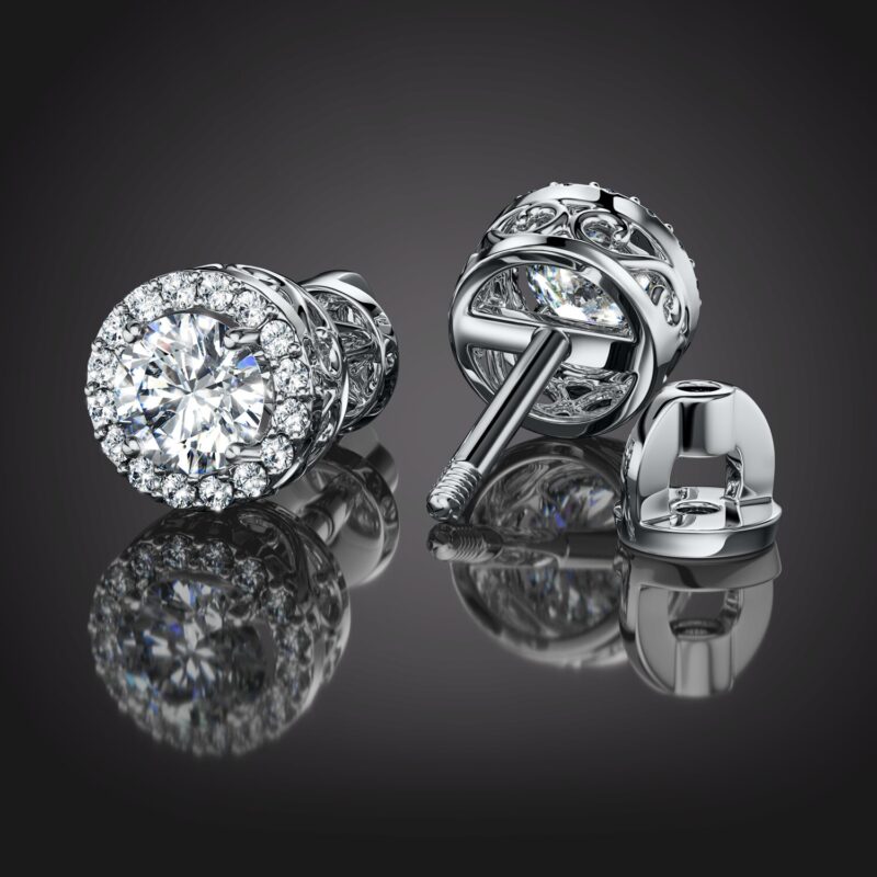 Noctis Glow diamond stud - Image 2