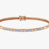 Rosé Radiance Bangle Bracelet