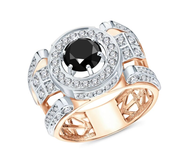 The "Onyx Phantom" Ring