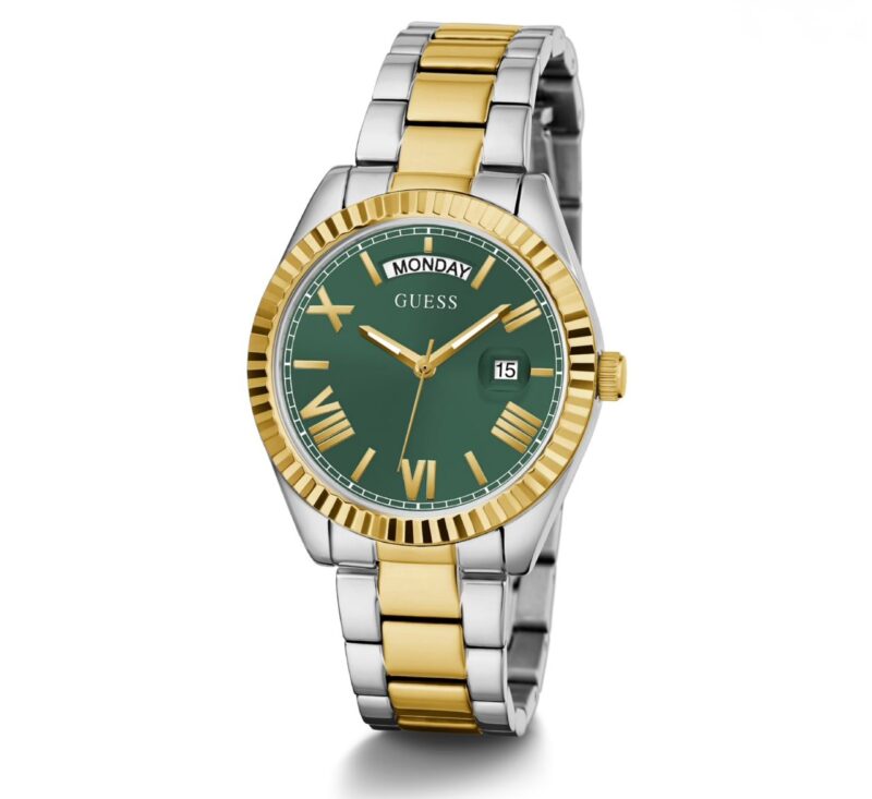 The GUESS "Luna" Two-Tone Watch