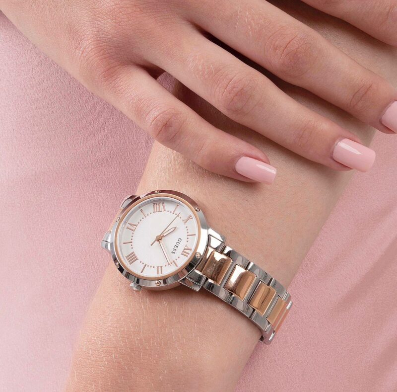 The GUESS "Dawn" Two-Tone Watch - Image 6
