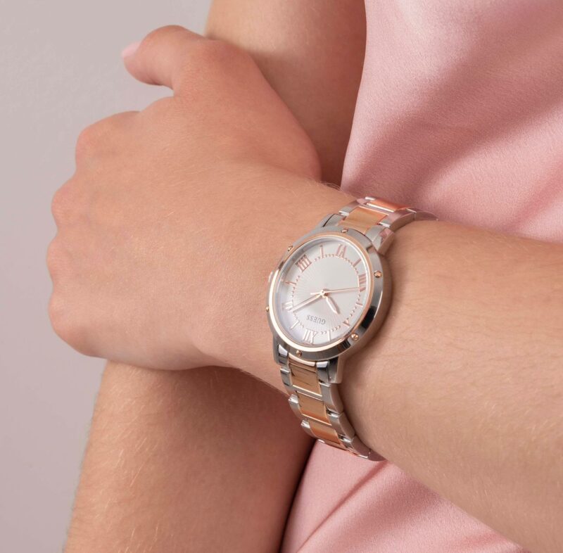 The GUESS "Dawn" Two-Tone Watch - Image 4