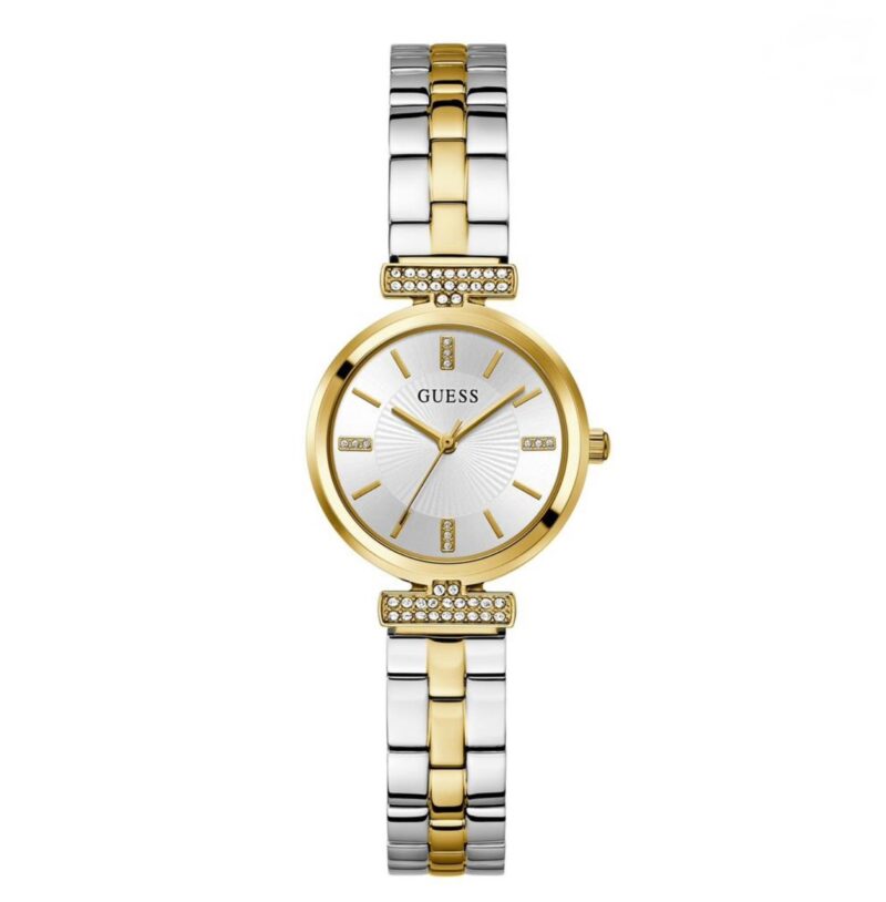 GUESS Array Ladies Two-Tone Analog Watch - Image 2