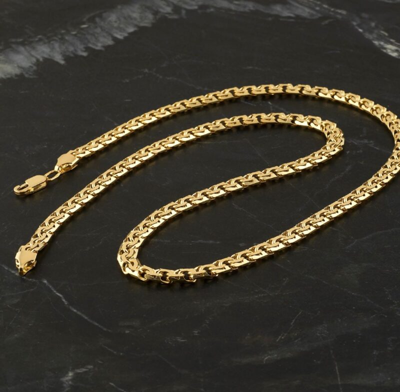 The "Solid Link" Gold Chain - Image 2
