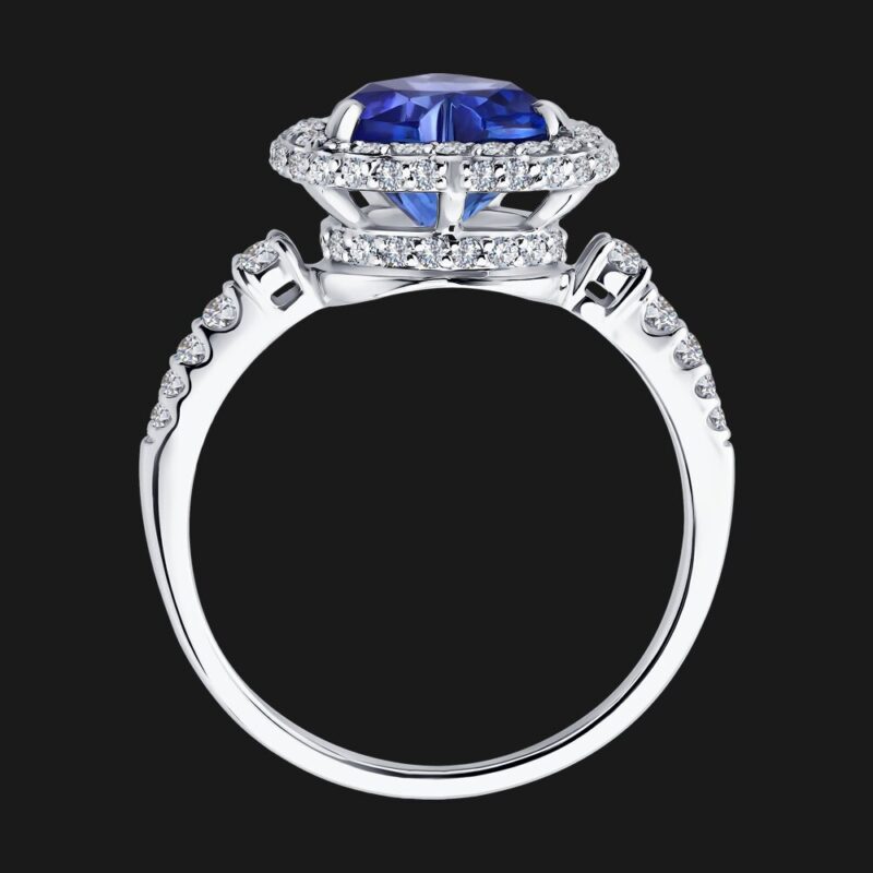 Enchanted Twilight Tanzanite and Diamond Ring - Image 3