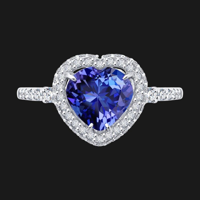 Enchanted Twilight Tanzanite and Diamond Ring - Image 2