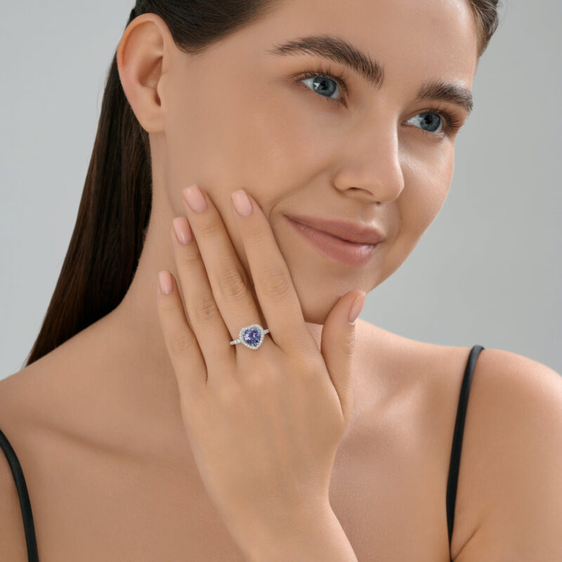 Enchanted Twilight Tanzanite and Diamond Ring - Image 4