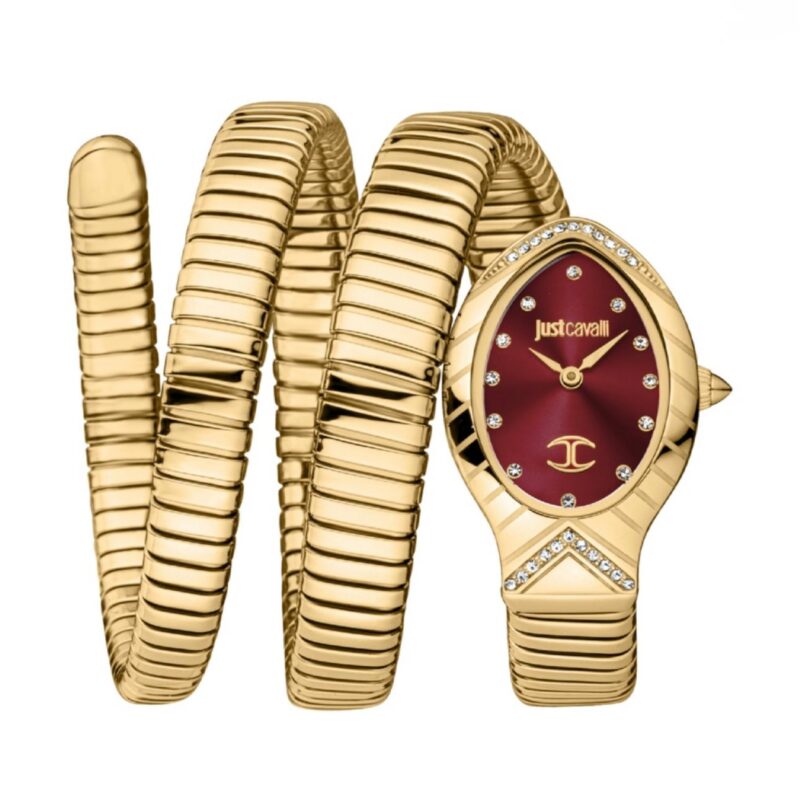 Just Cavalli Women's Serpent Coil Watch