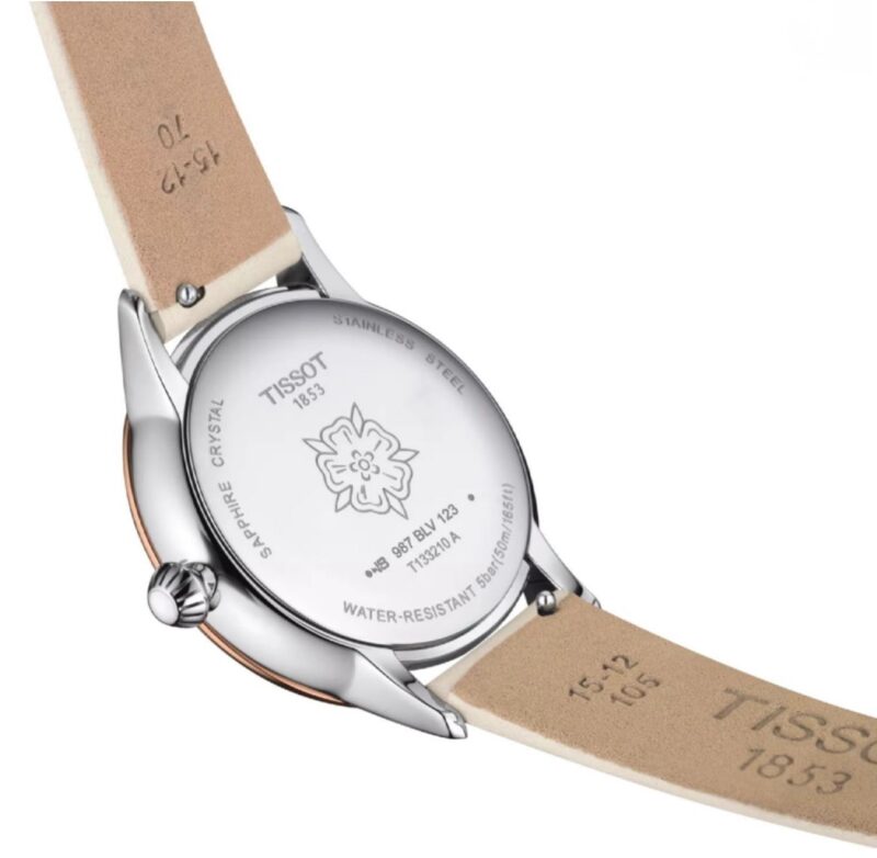 Tissot Odaci-T Rose Gold & Leather Watch - Image 4