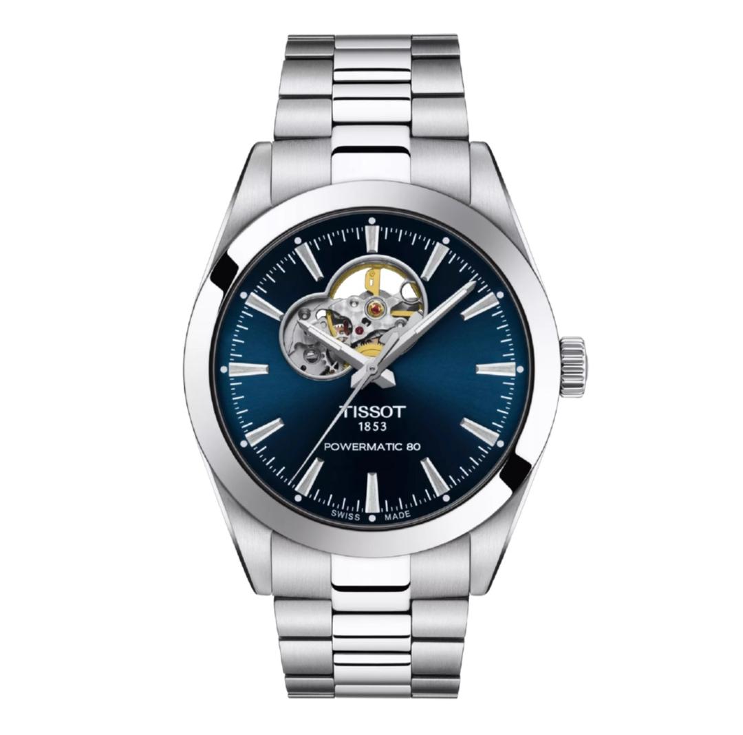 Tissot Gentleman Powermatic 80 - Silver on Blue