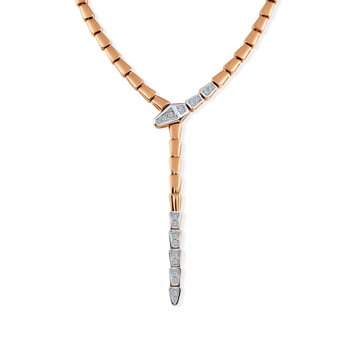 Dynasty Diamond Necklace (red)